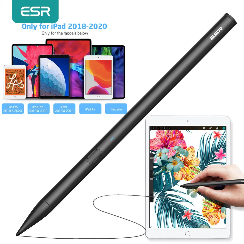 ESR стилус карандаш для iPad сенсорный экран 2018 2020 Apple Pencil 2 цифровая ручка Pro 12 9/11
