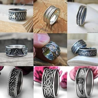 i fdlk vintage solid zinc alloy silver color zircon rings double laces pattern knot rings for women engagement wedding jewelr