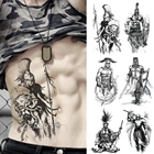 Hero воин-Гладиатор временная татуировка наклейка спартанская Водонепроницаемая Татуировка Крестоносец Рыцари боди-арт рука поддельные татуировки для мужчин и женщин