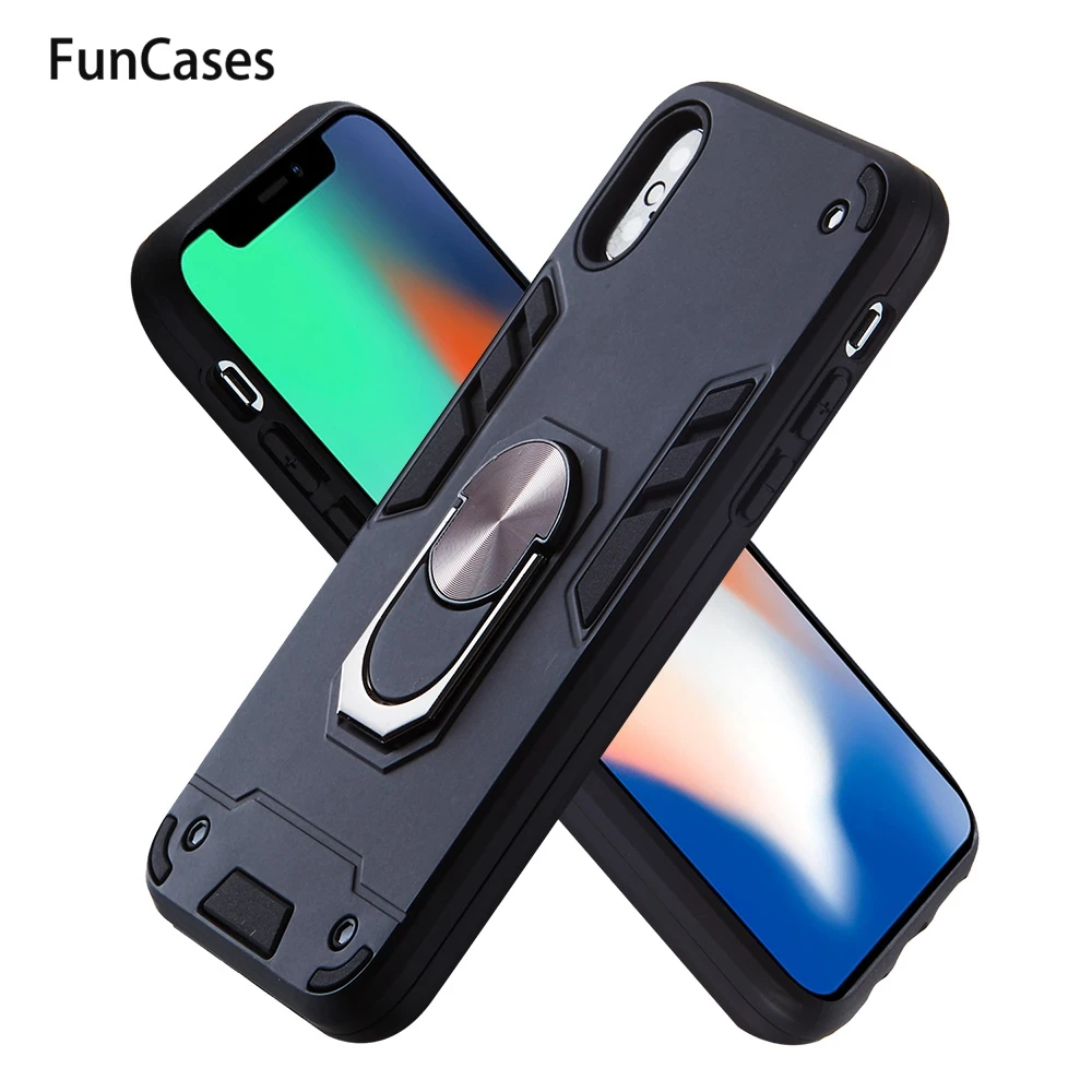Coque чехол для iPhone 6 &amp 6s TPU + жесткий пластиковый Прочный гибридный бронежилет с