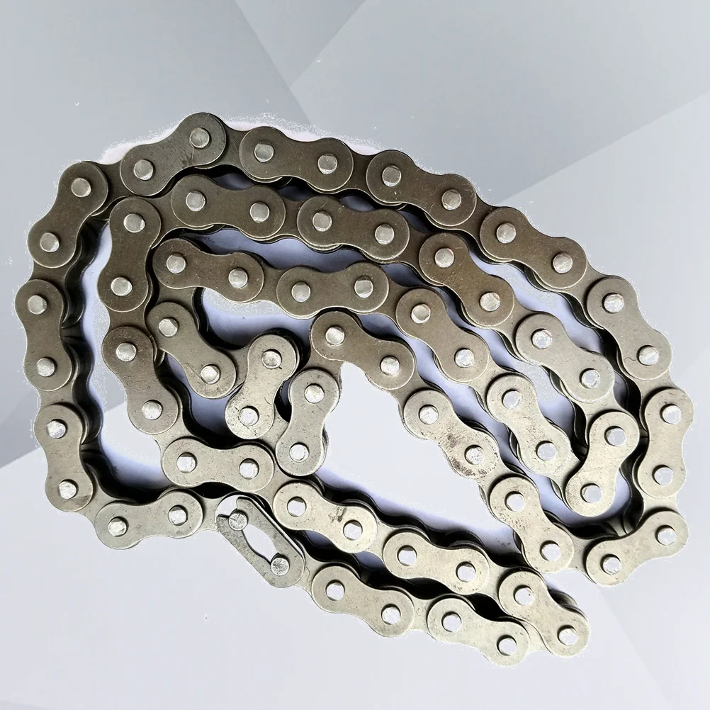 

100 звеньевая цепь для 420 горного велосипеда, Электрический трехколесный велосипед (серебристый)