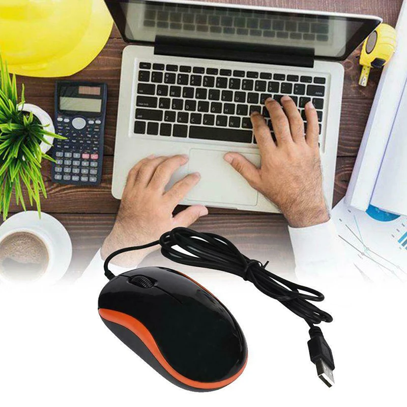 

NEW Optical USB LED Wired Game Mouse Mice For PC Laptop Computers Accessories
