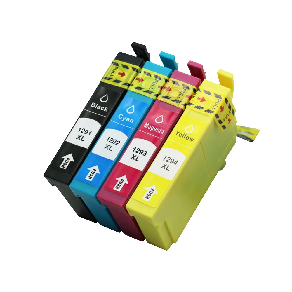 T1295 Multipack Замена чернильных картриджей для T1291 T1292 T1293 T1294 Совместимость с Epson SX435W