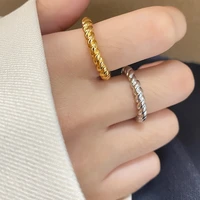 oe new fashion braided open ring womens anniversary gift popular accessories jewelry