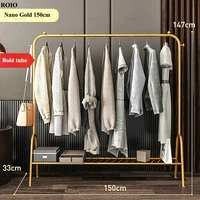 simple drying rack pole style bedroom coat hanger balcony floored mobile indoor clothing storage organizer stand home coat rack