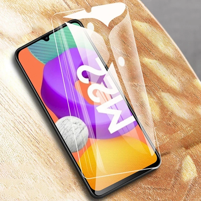Защитное стекло 2 в 1 для Samsung Galaxy M22 6 4 дюйма закаленное объектива камеры M 22 M32 5G 5 -