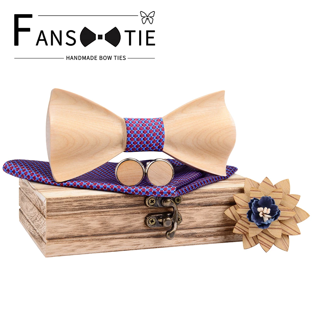 Мужские кленовые 3D Строительные наборы цветочный шелк карманные Квадратные