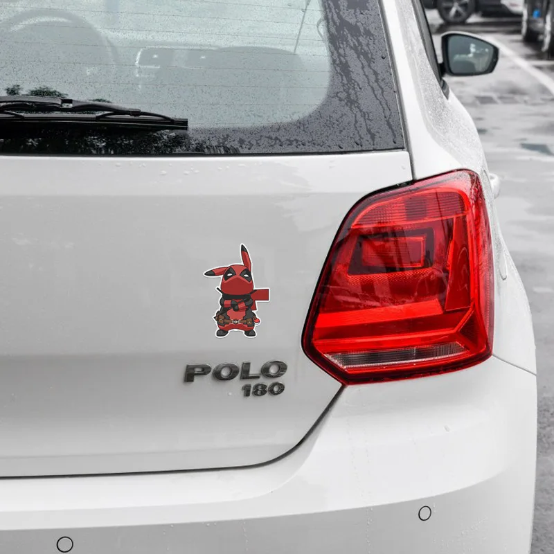 NOIZZY Дэдпул фигурная Автомобильная наклейка переводная картинка виниловая