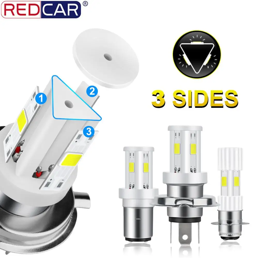 Лампы Налобные светодиодные для мотоцикла 6000 лм K P15D H6 HS1 |