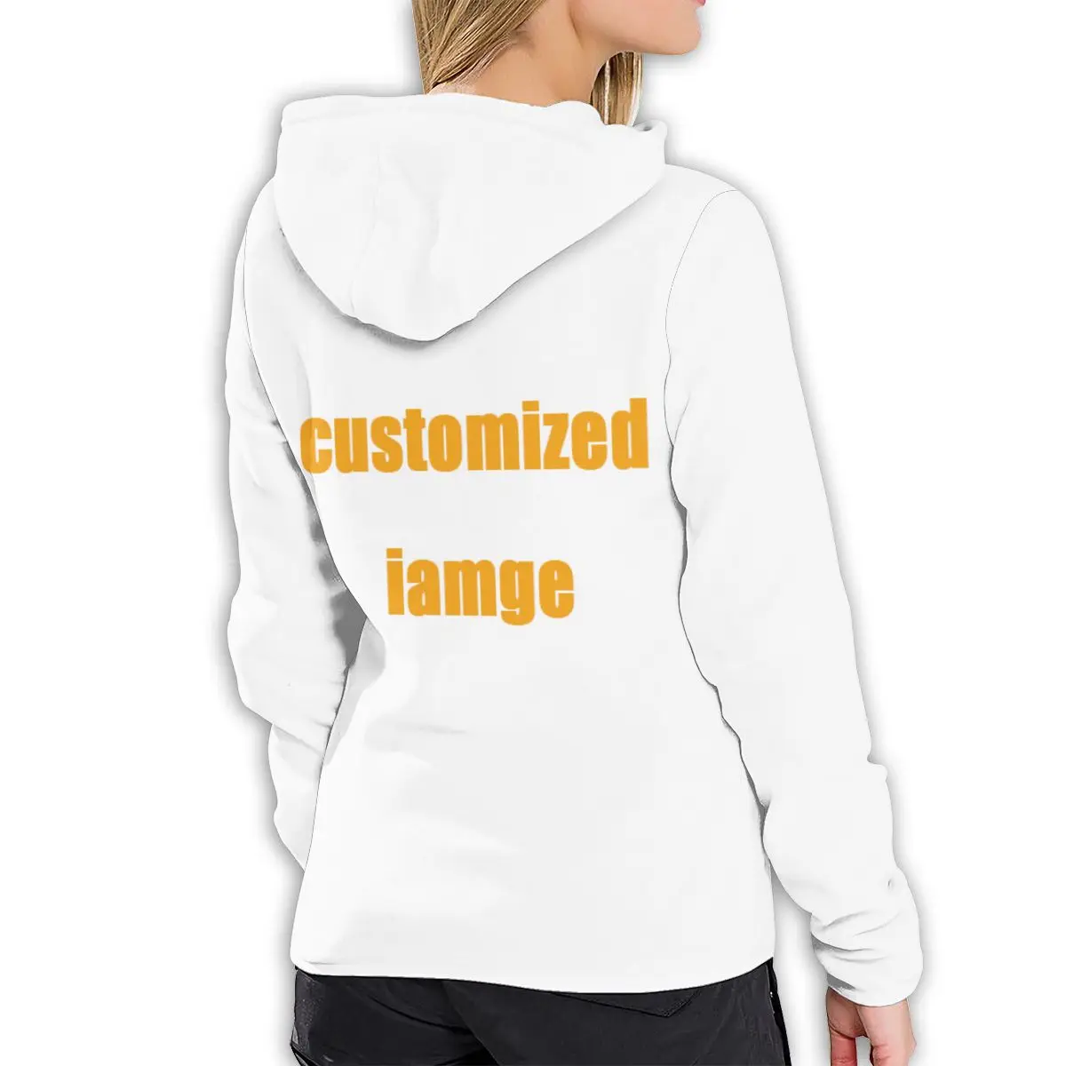 Свободная Женская толстовка с капюшоном и длинным рукавом|Женские толстовки