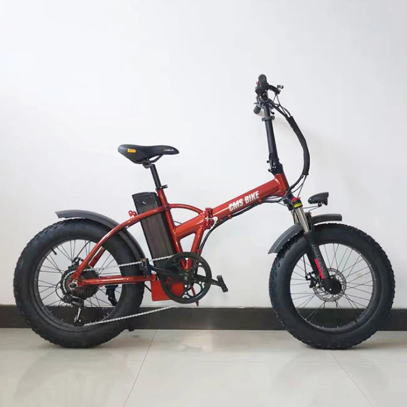 Электрический велосипед складной фэтбайк из алюминиевого сплава с 6 переменными