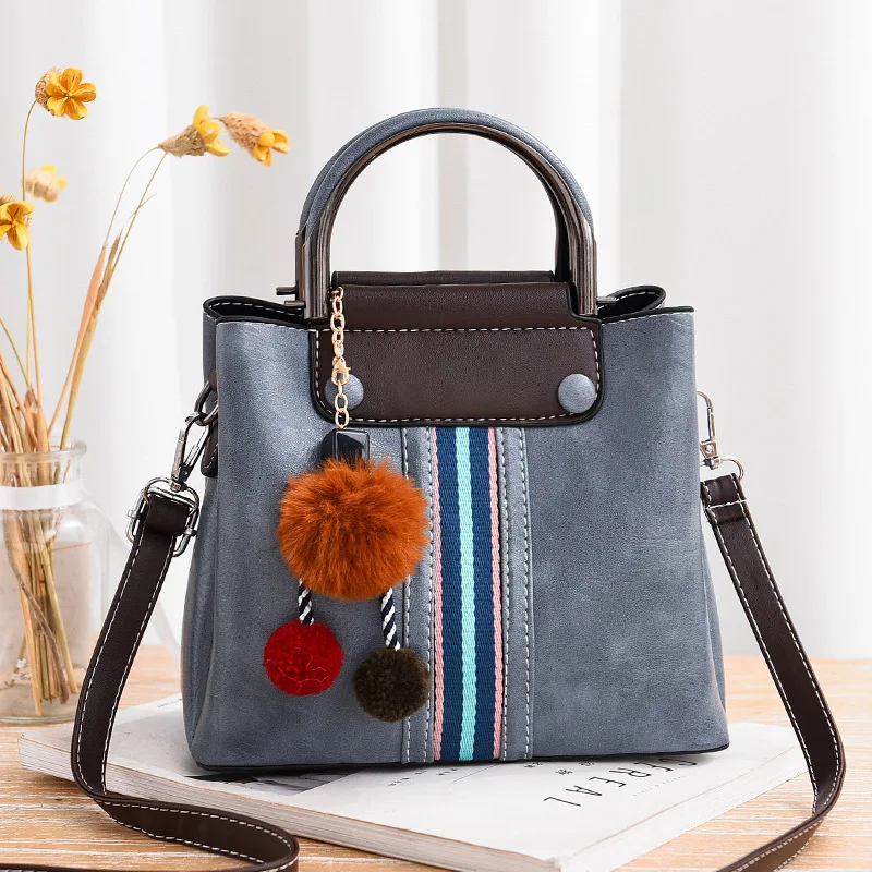 

Bag women's 2020 new fashion trendy brand oblique bucket bag retro one-shoulder handbag bag small women's bag