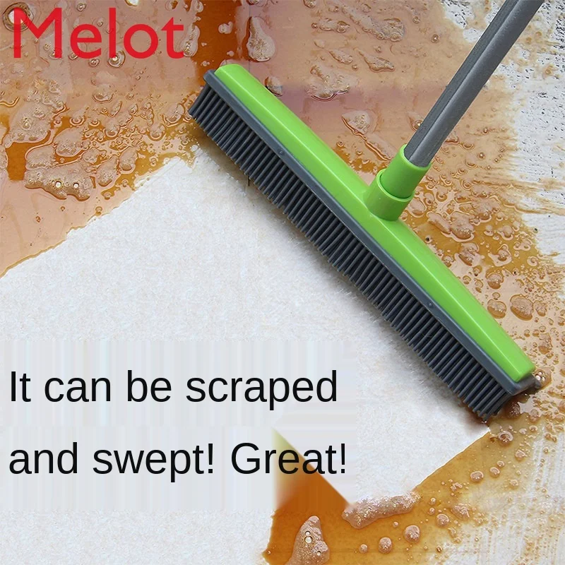 Satılık Pet Epilasyon Süpürge Halı Temizleme Fırçası Kauçuk Silecek Kat Banyo Paspas Fantastik Pencere Temizleme Aracı El Yıkama-ücretsiz