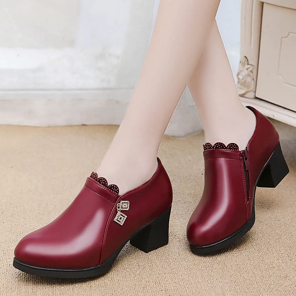 Ботильоны Женские на каблуке 2019 г. ботильоны черного цвета женские из мягкой кожи