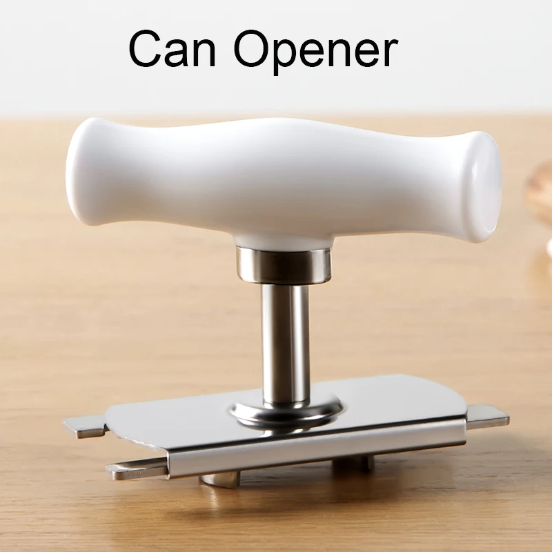 Kitchen Screw Cap Bottle Wrench Free Size Suit Any Cans Tin Openers and Opener Stainless Steel Can | Кухня столовая и бар
