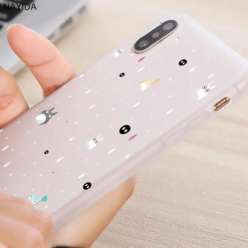 Мягкий чехол для телефона Huawei P40 30 20 Pro 10 Lite e Plus P Smart 2020 Z 2019 крышка Тоторо портал