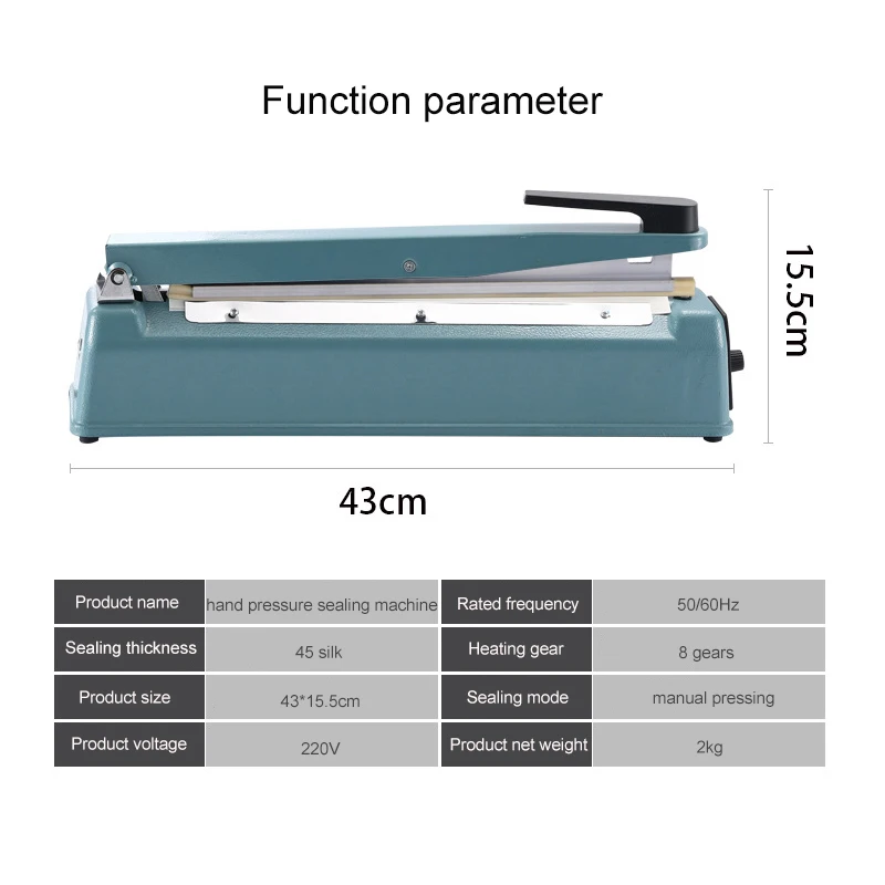 Импульсный вакуумный упаковщик кухонный с термозапечатывающей машинкой и