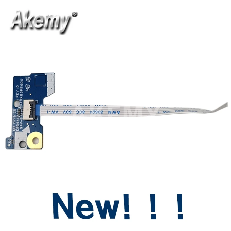 Akemy новый для HP ProBook 455 450 G4 G3 кнопочная плата с кабелем DA0X83PB6D0 100% протестированный