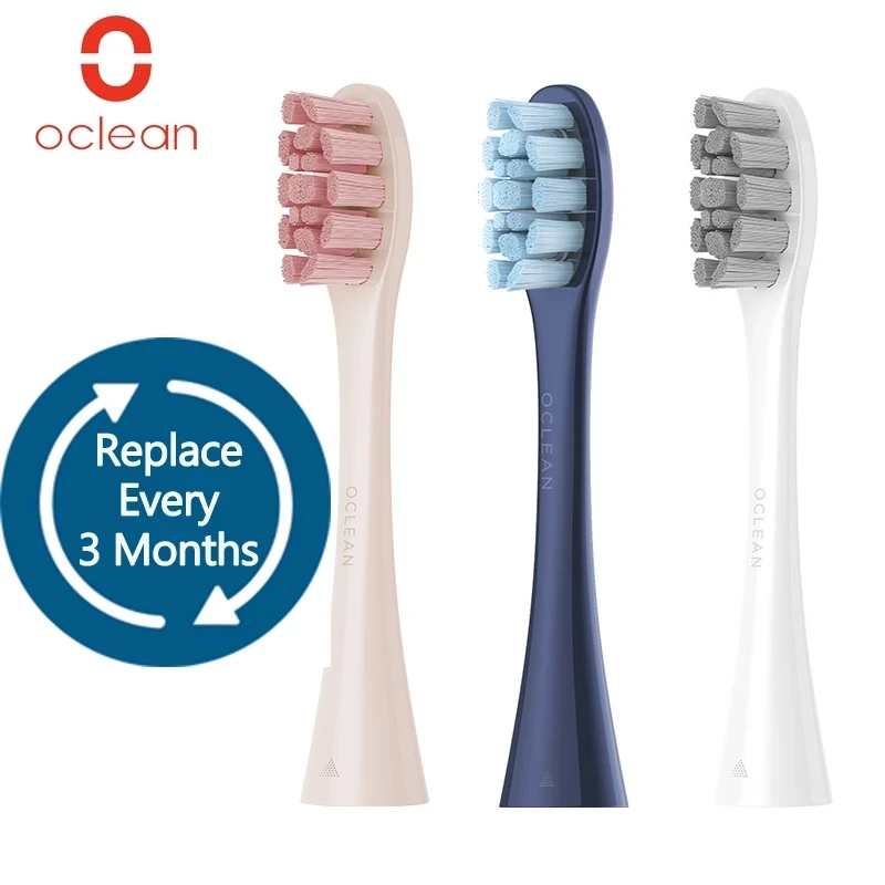 Сменные насадки для электрической зубной щетки Oclean X Pro Elite/ Pro/ F1 /Air 2/One 2/4 шт. |