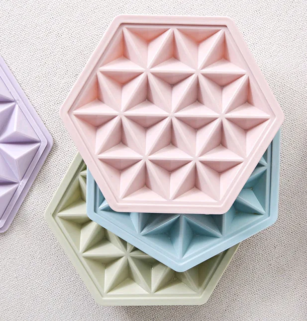 Самодельный лед шлифовальные машины шестигранные домашние Формы для льда с