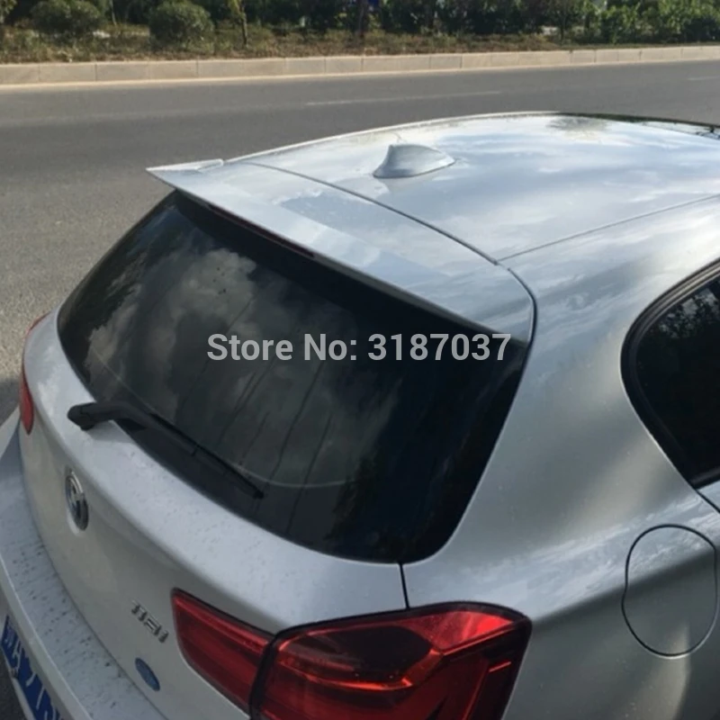 Для BMW F20 116 118 120 125 M135I 2012-2015 ABS пластик Неокрашенный задний спойлер на крыло крышу