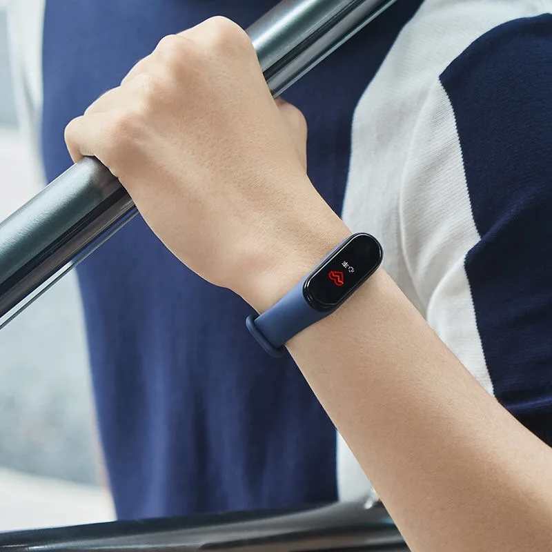 Сменный ремешок для Xiaomi Mi band 4 5 3 браслет силиконовый спортивный Miband умные