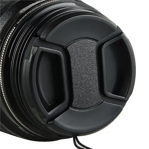 

55mm Camera Lens Cap, Black