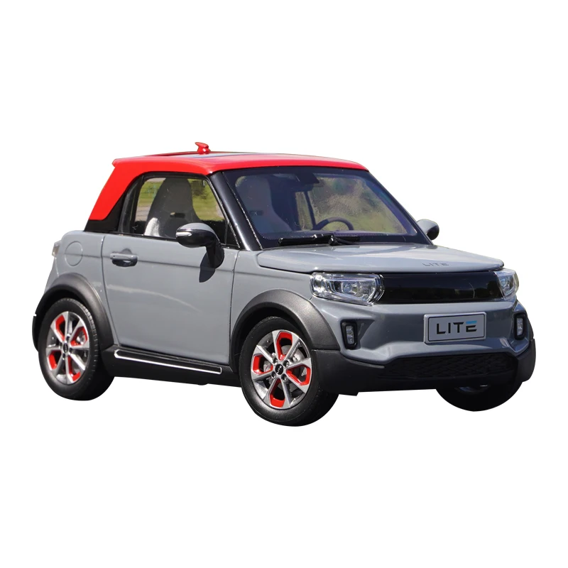 

Оригинальная фабрика 1:18 BAIC LITE AFCFOX литой электрический автомобиль модель для подарка, коллекция