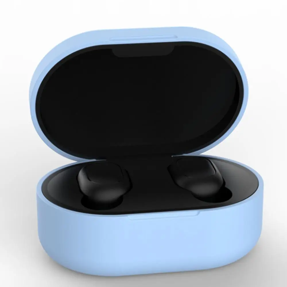 2021 силиконовый защитный чехол для наушников Redmi Airdot TWS Bluetooth наушники модная