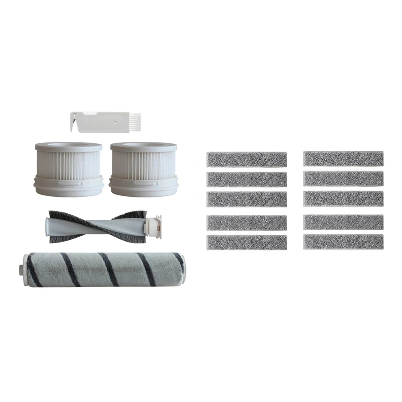 

Promotion!1 Set HEPA Filter Fluffy Cashmere Roller Brush for XIAOMI MIJIA Dreame with 10Pcs for Xiaomi Roidmi Nex Mop Cloth