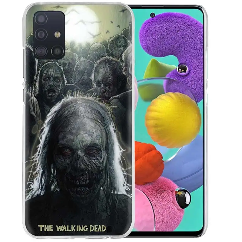 Горячий телевизор Ходячие мертвецы чехол для Samsung Galaxy A51 A71 5G M31 M21 A91 A41 A31 A11 M51 M11 S20