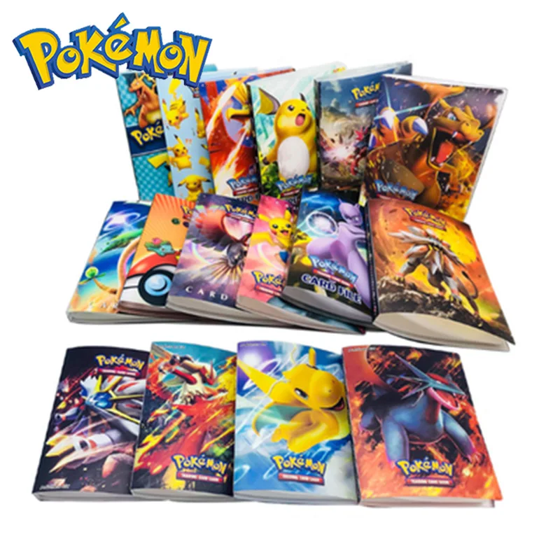Takara Tomy Покемон держатель для карт альбомная игрушка Пикачу коллекция альбом