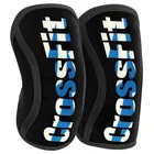 Неопреновые наколенники для тренировок, 7 мм, спортивные наколенники с давлением на колено, профессиональный фиксатор кроссфита, компрессионные наколенники для тяжелой атлетики Sp