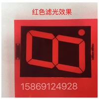 led digital tube filter light barrier green red color shade transparent plastic sheet pvc organic film