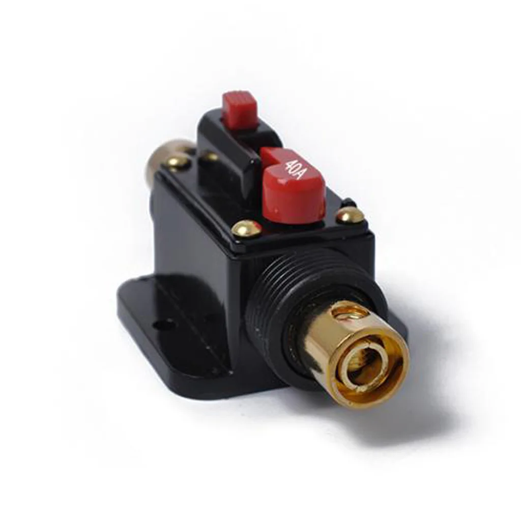 Постоянный ток 12-48 В встроенный выключатель 40 А ручной переключатель сброса