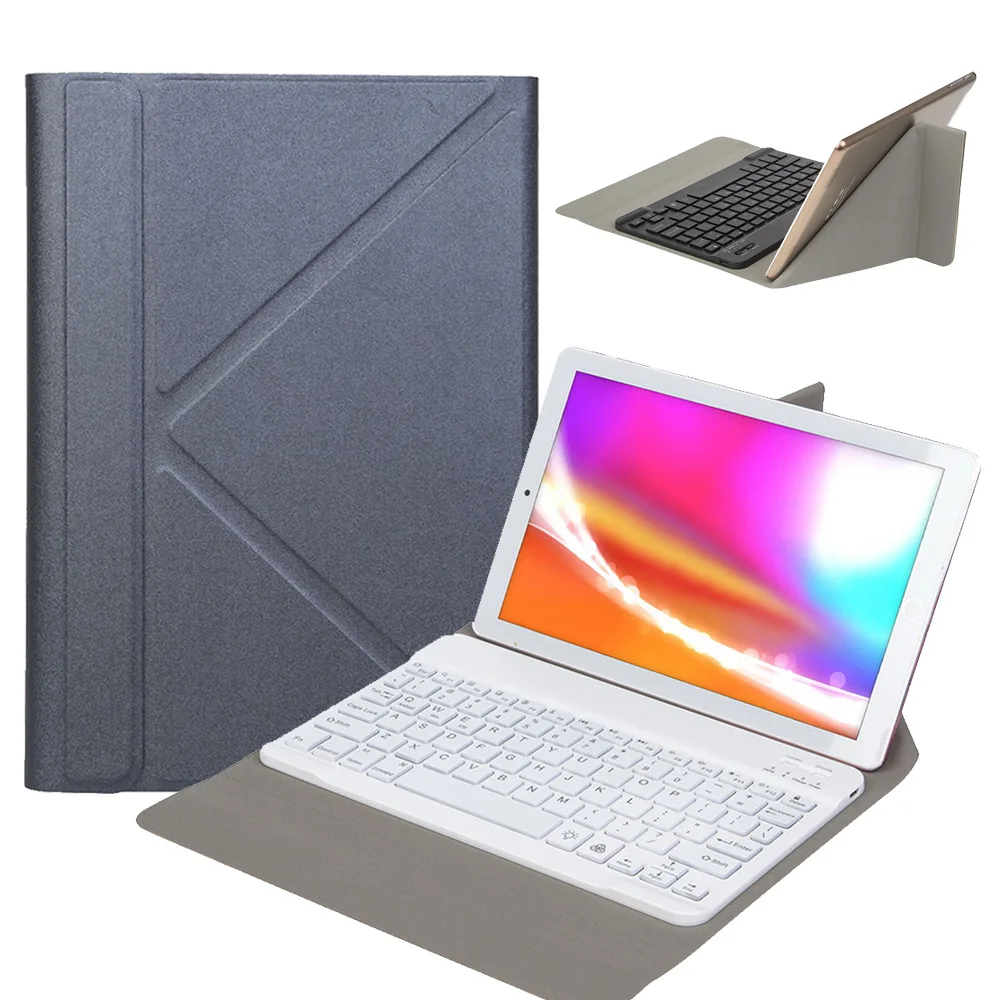 Универсальный 10 дюймовый беспроводной чехол для клавиатуры из искусственной