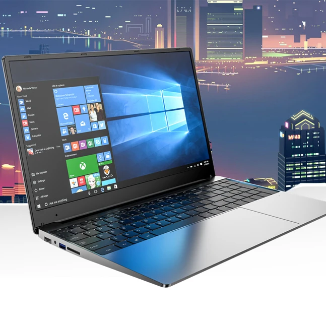 

Hot Sale stock laptop 15.6 J4125 new computer wins10 big Battery 1920*1080 laptop IPS 8GBGB 128GB Laptop