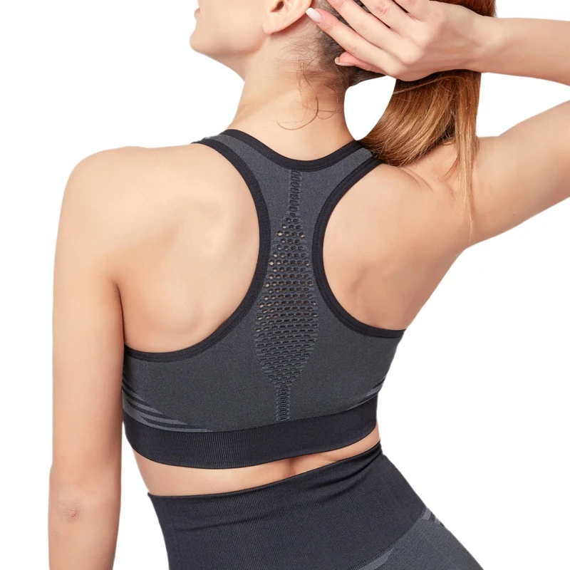 Женское пикантное эластичное Спортивное нижнее белье в полоску Женский