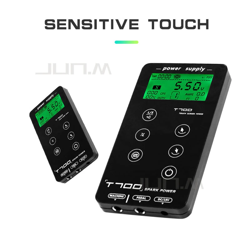 Татуировка Питание Fonte для татуировки машины сенсорные Экран источник T700
