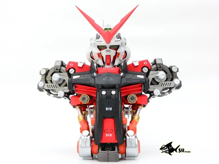 Аниме в собранном виде модель головы 1/35 заблуждение красная рамка воина гундама