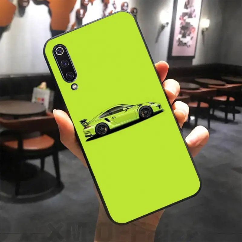 HaNismt винтажный мультяшный автомобиль Новое поступление черный чехол для