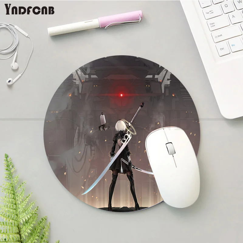 

YNDFCNB 2018 New NieR Automata YoRHa Unique Desktop Pad Game Lockedge Mousepad Anti-Slip Laptop PC Mice Pad Mat gaming Mousepad