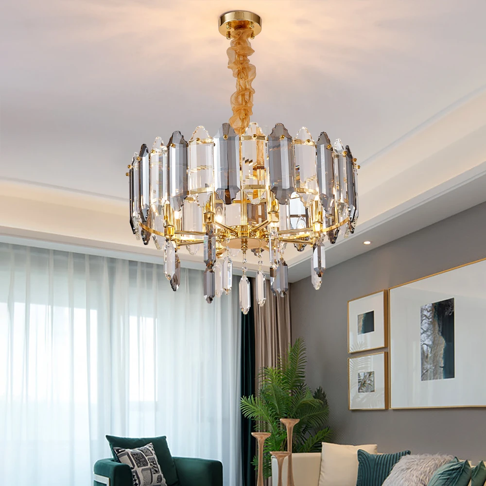Современная хрустальная люстра креативное роскошное Внутреннее освещение для