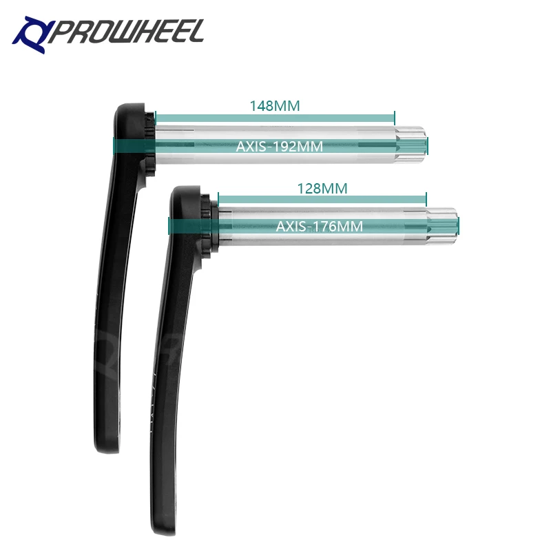 Кривошипная система для снежного велосипеда PROWHEEL кривошипная GXP 176/192 мм нижний