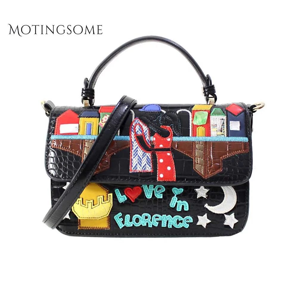 Женская сумка на плечо в национальном стиле с вышивкой Сумочка через и сумочка