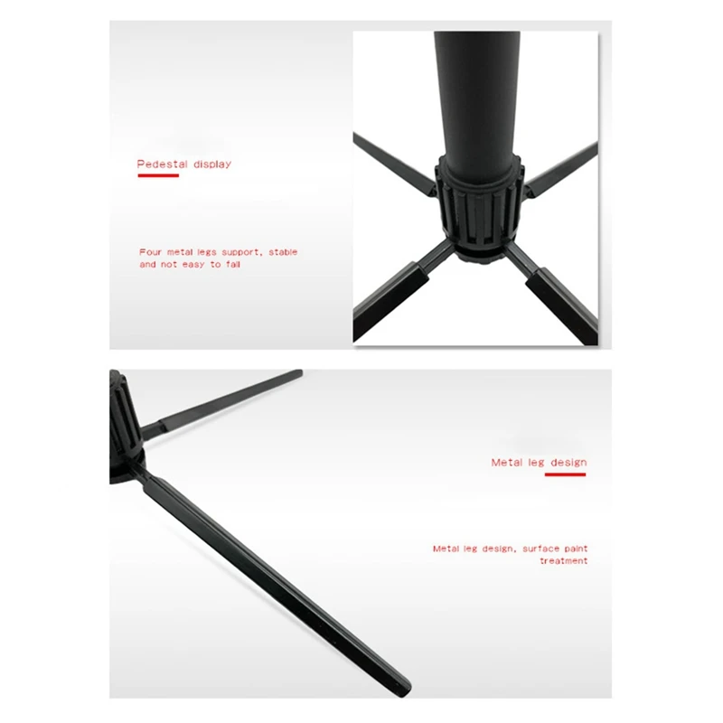 

Hot AD-Flute Stand Portable Foldable Clarinet Rest Rack Holder Base Bracket Musical Instrument Parts Accessories