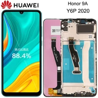 new for huawei honor 9a lcd displaytouch screen replacement on for huawei honor 9 a y6p 2020 6 3inch screen med lx9 med lx9n