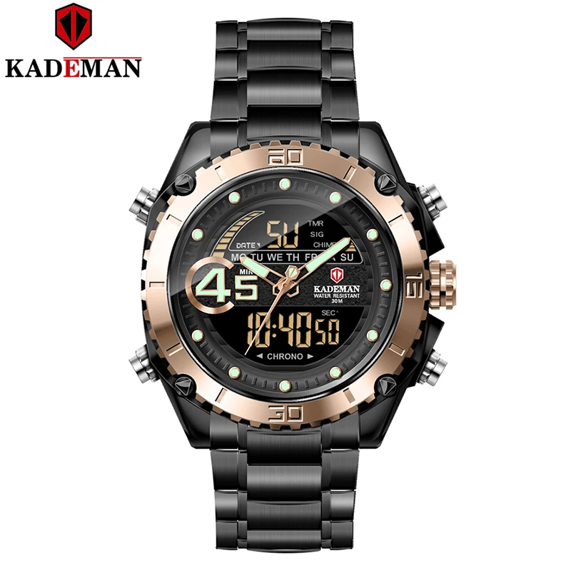 2020 мужские часы модные спортивные супер крутые кварцевые светодиодные цифровые