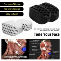 2pcs jaw line exerciser ball facial jaw muscle toner trainin fitness anti aging food grade silicone face chin cheek face lifting