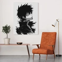 dabi my hero academia anime nordic wall art canvas poster painting hd prints picture modular modern living room home decoration